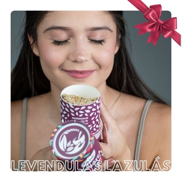 levendulás natúrkozmetikum csomag ajándékötlet nőknek